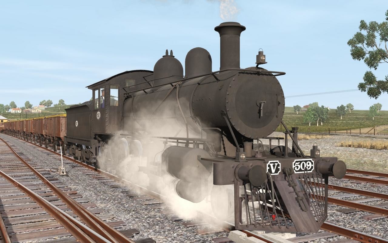 Trainz 2019 DLC - Victorian Railways V class FL Black #9