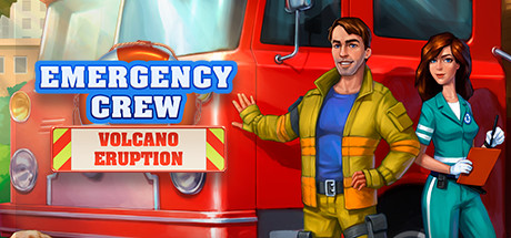 Emergency Crew Volcano Eruption banner image