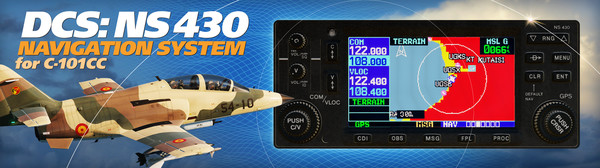 DCS: NS 430 Navigation System for C-101СС for steam DCS: NS 430 Navigation System for C-101СС for steam