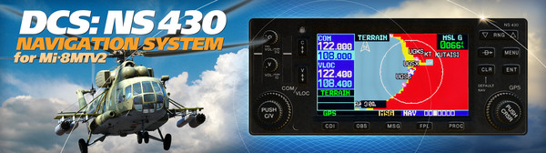 DCS: NS 430 Navigation System for Mi-8MTV2 for steam DCS: NS 430 Navigation System for Mi-8MTV2 for steam