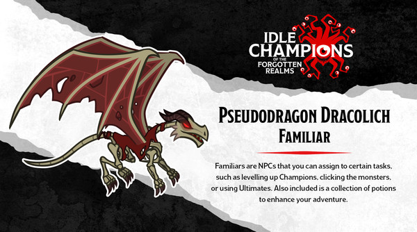 скриншот Idle Champions - Wyrmspeaker Arkhan Theme Pack 2