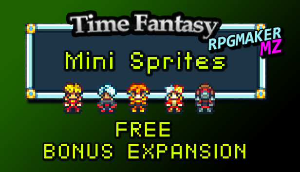 RPG Maker MZ - Time Fantasy Mini Sprites no Steam