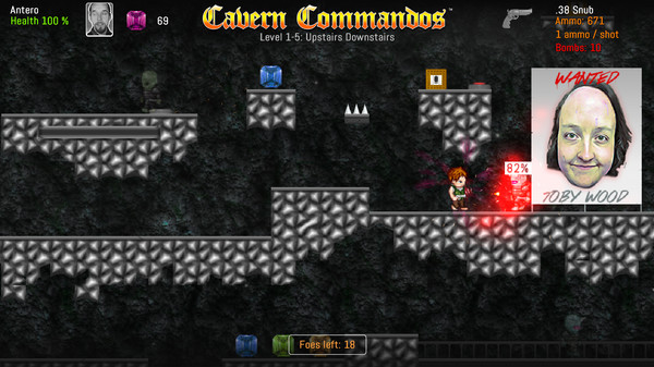 скриншот Cavern Commandos 1
