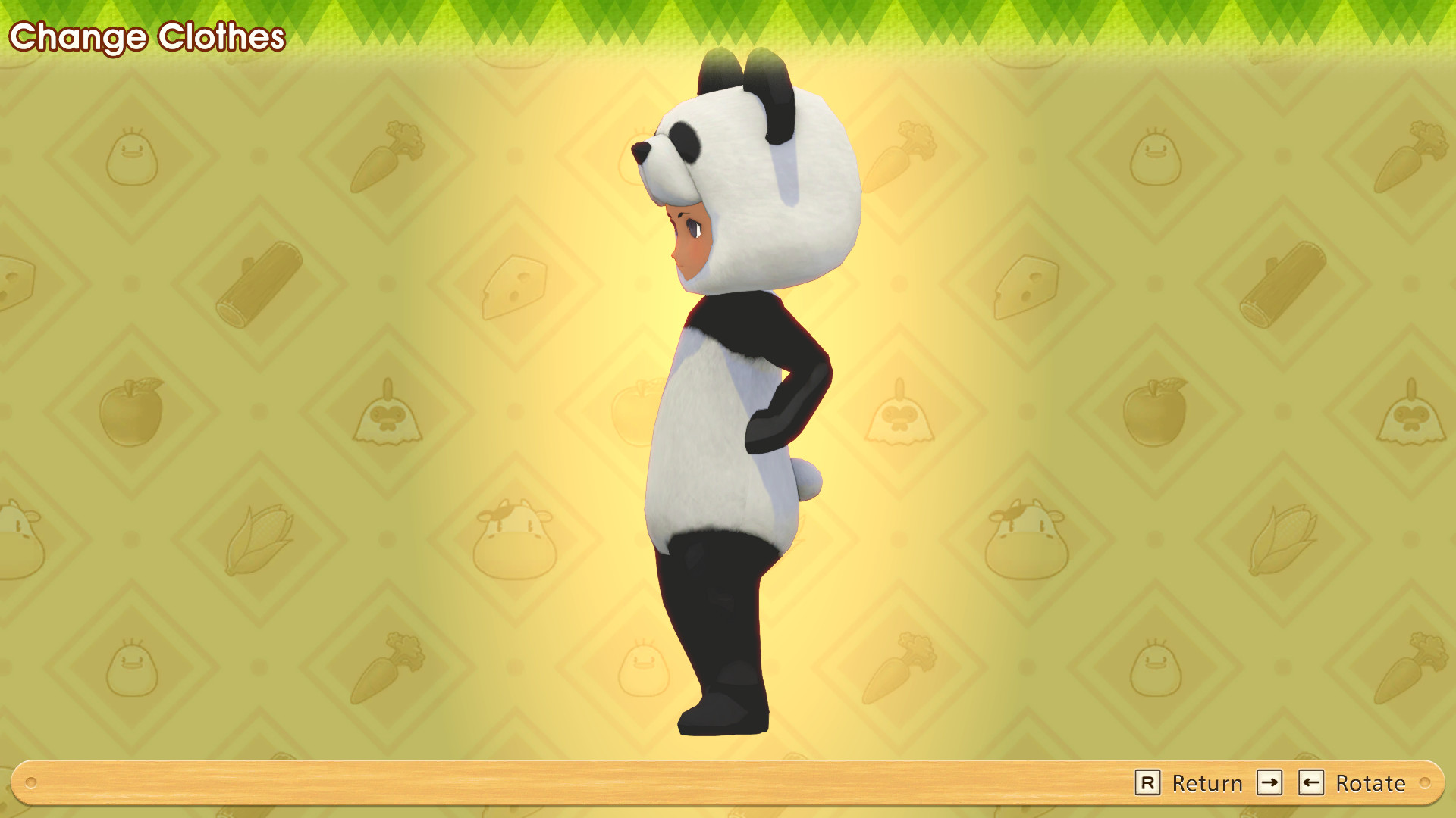 STORY OF SEASONS: Pioneers of Olive Town - Panda Costume screenshot screenshot 1