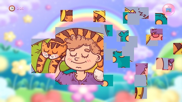 скриншот Puzzles with cats 3