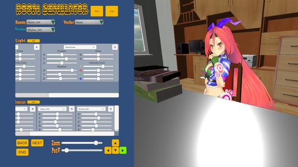 Скриншот из UC SIM ～unity-chan simulator～