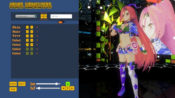 Скриншот из UC SIM ～unity-chan simulator～