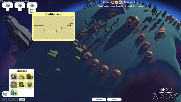 Скриншот из Moons of Ardan