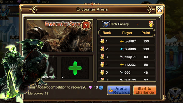 Скриншот из Clash of Legions