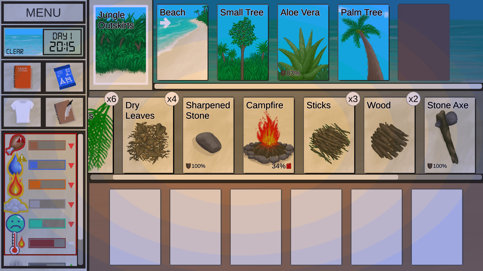 Card Survival: Tropical Island screenshot 1