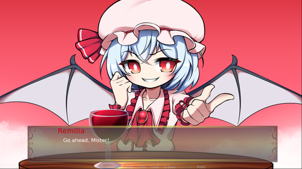 Save Me, Sakuya-san!: Remilia Scarlet's Coin And Glass Game.