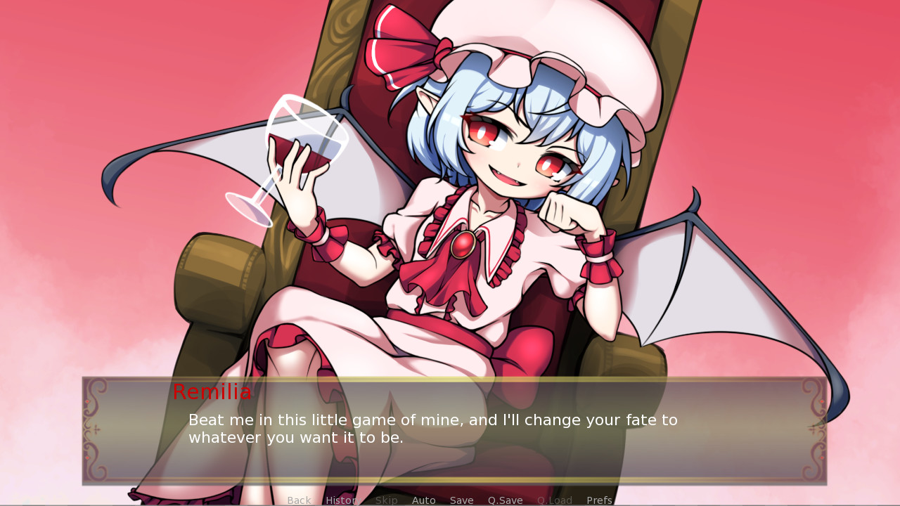 Save Me, Sakuya-san!: Remilia Scarlet's Coin And Glass Game. screenshot screenshot 2