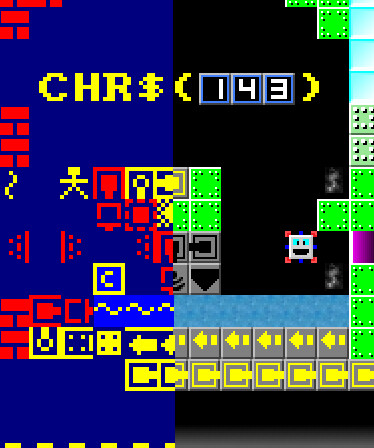 CHR$(143)