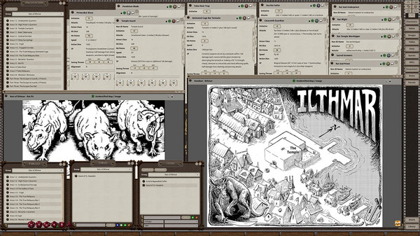 скриншот Fantasy Grounds - Dungeon Crawl Classics Lankhmar #11: The Rats of Ilthmar 2
