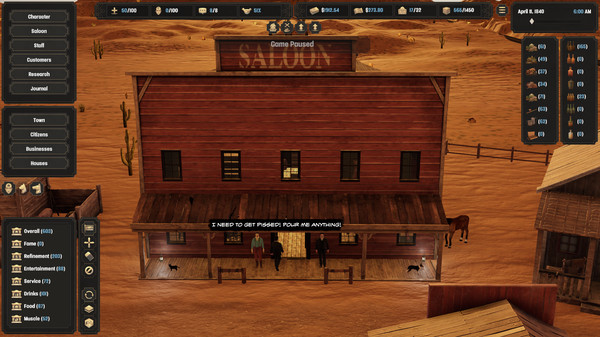Deadwater Saloon game for Linux 1