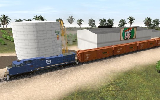 скриншот Trainz 2019 DLC - Florida Rail Road Museum Model Railroad 0
