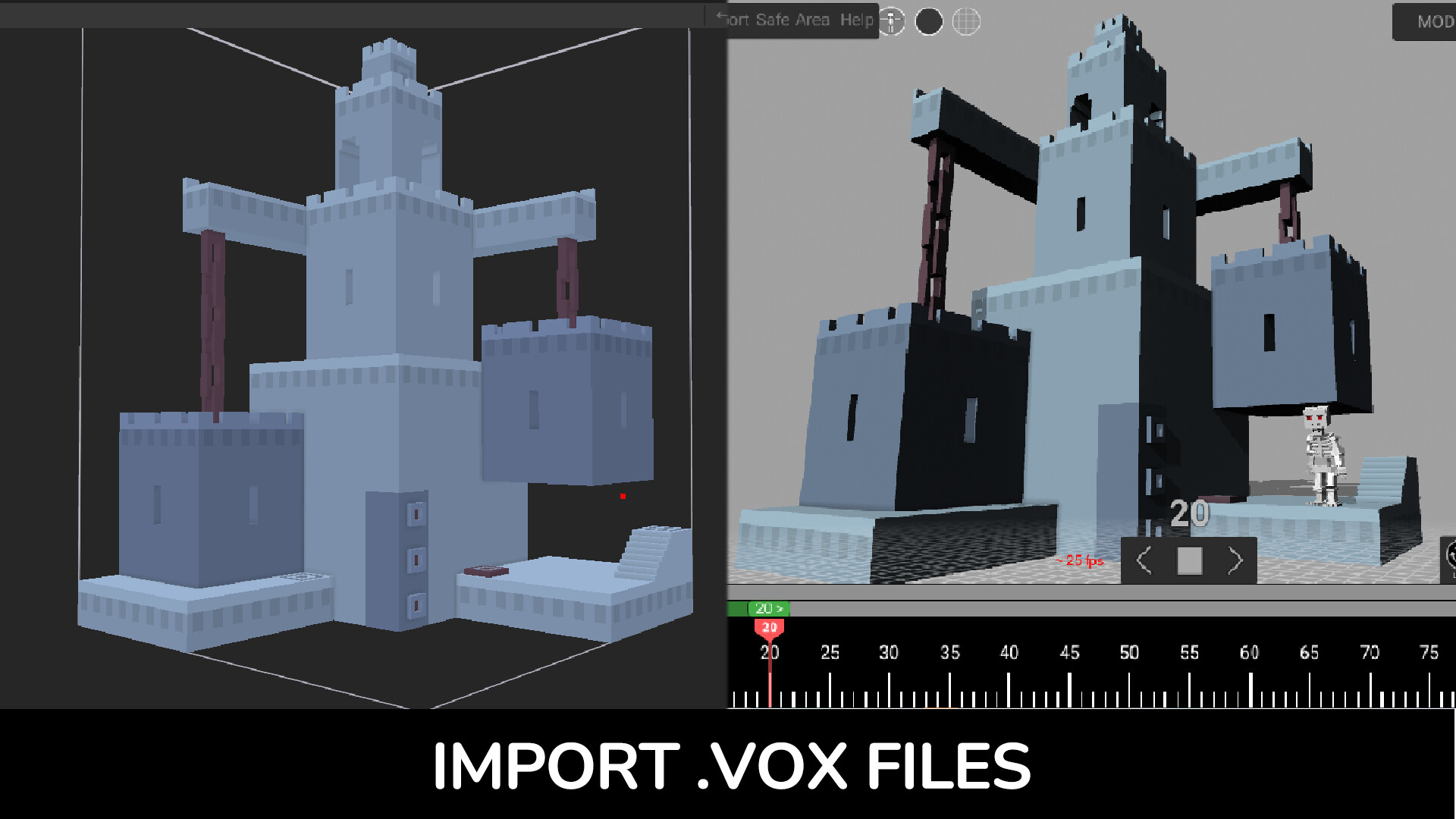 Anima Toon :3D Voxel Character Animation #4