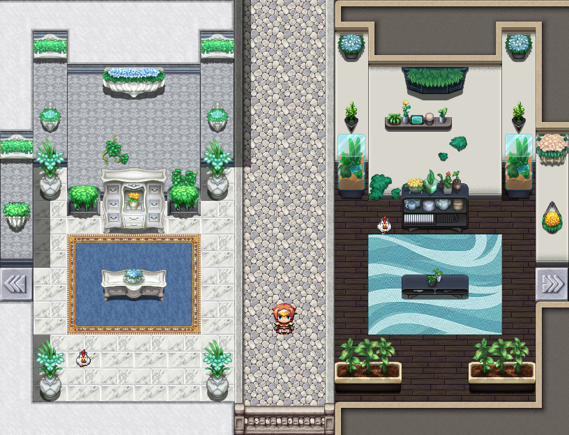 RPG Maker MV - Useful Decorative Plant Tiles #2