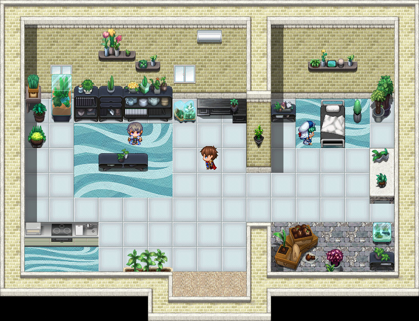 RPG Maker MZ - Useful Decorative Plant Tiles #5