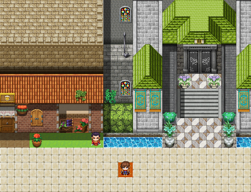 RPG Maker MZ - Useful Decorative Plant Tiles #2