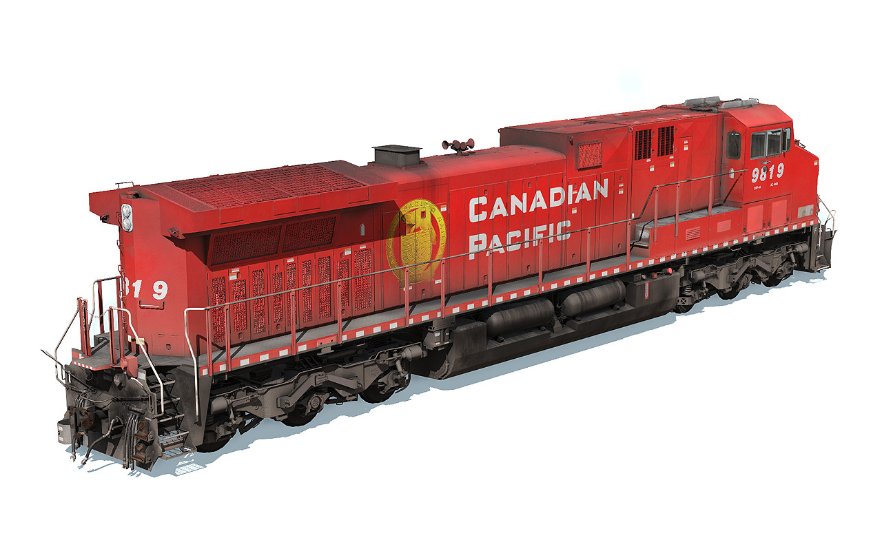 Trainz 2019 DLC - CP AC4400CW #9800-9840 #2