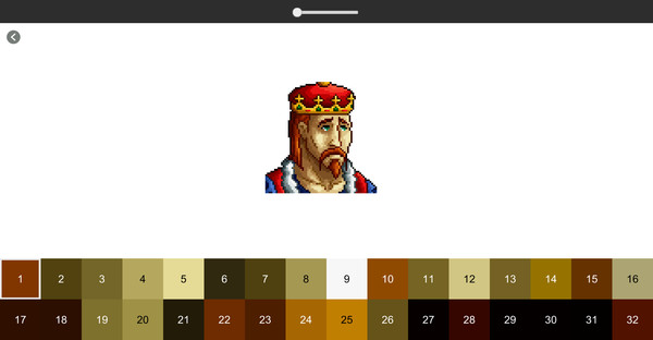 Скриншот из Color by Number - Medieval Portrait