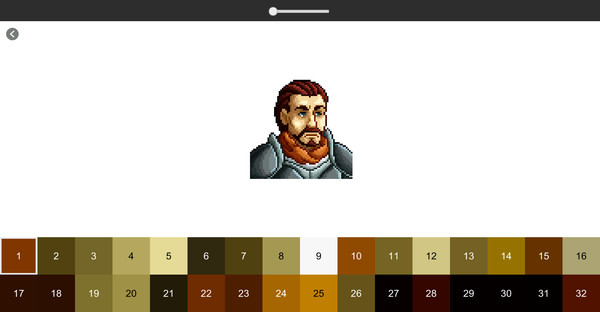 Скриншот из Color by Number - Medieval Portrait