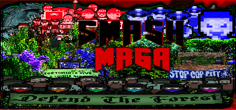 Smash MAGA! Trump Zombie Apocalypse: Civil War Cover Image