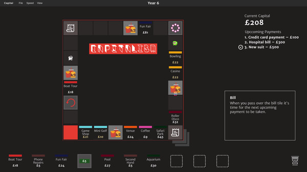 Скриншот из CAPITALISM The action board game for one player