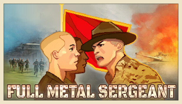 Capsule image of "Full Metal Sergeant" which used RoboStreamer for Steam Broadcasting