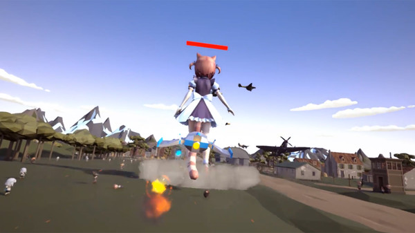 Скриншот из VR Catgirl