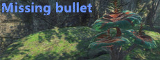 Missing bullet