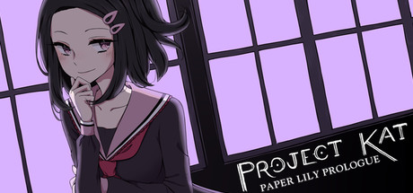 Steam header art for Project Kat - Paper Lily Prologue