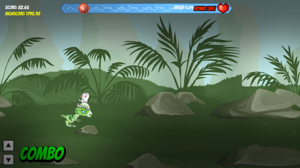 Скриншот из The Adventures of Dinobot and Tiara!