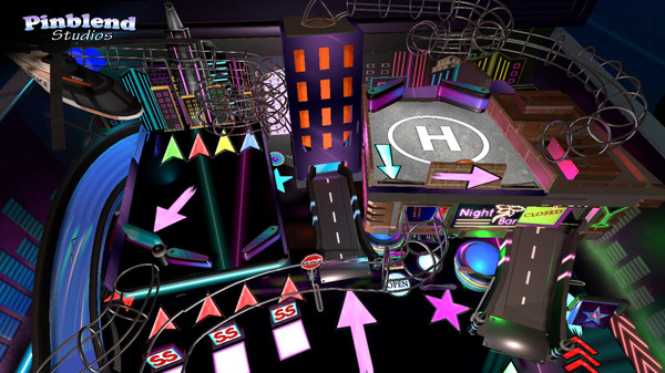 скриншот Neon Nights Pinball 3