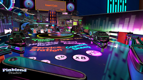 скриншот Neon Nights Pinball 2