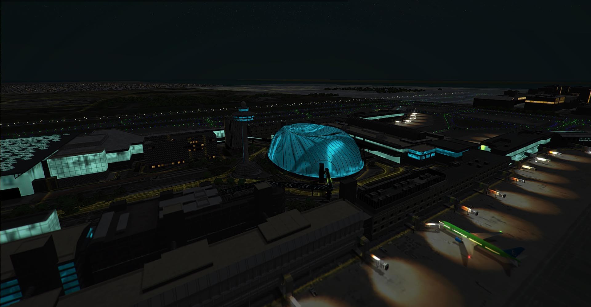 Tower!3D Pro - WSSS airport #0