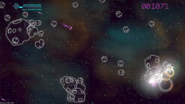 Скриншот из Asteroids: Recharged
