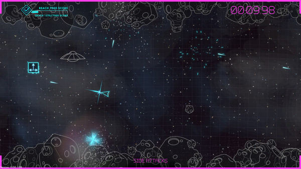 Скриншот из Asteroids: Recharged