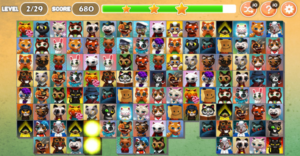 скриншот Cats - Classic Onet Connect 3