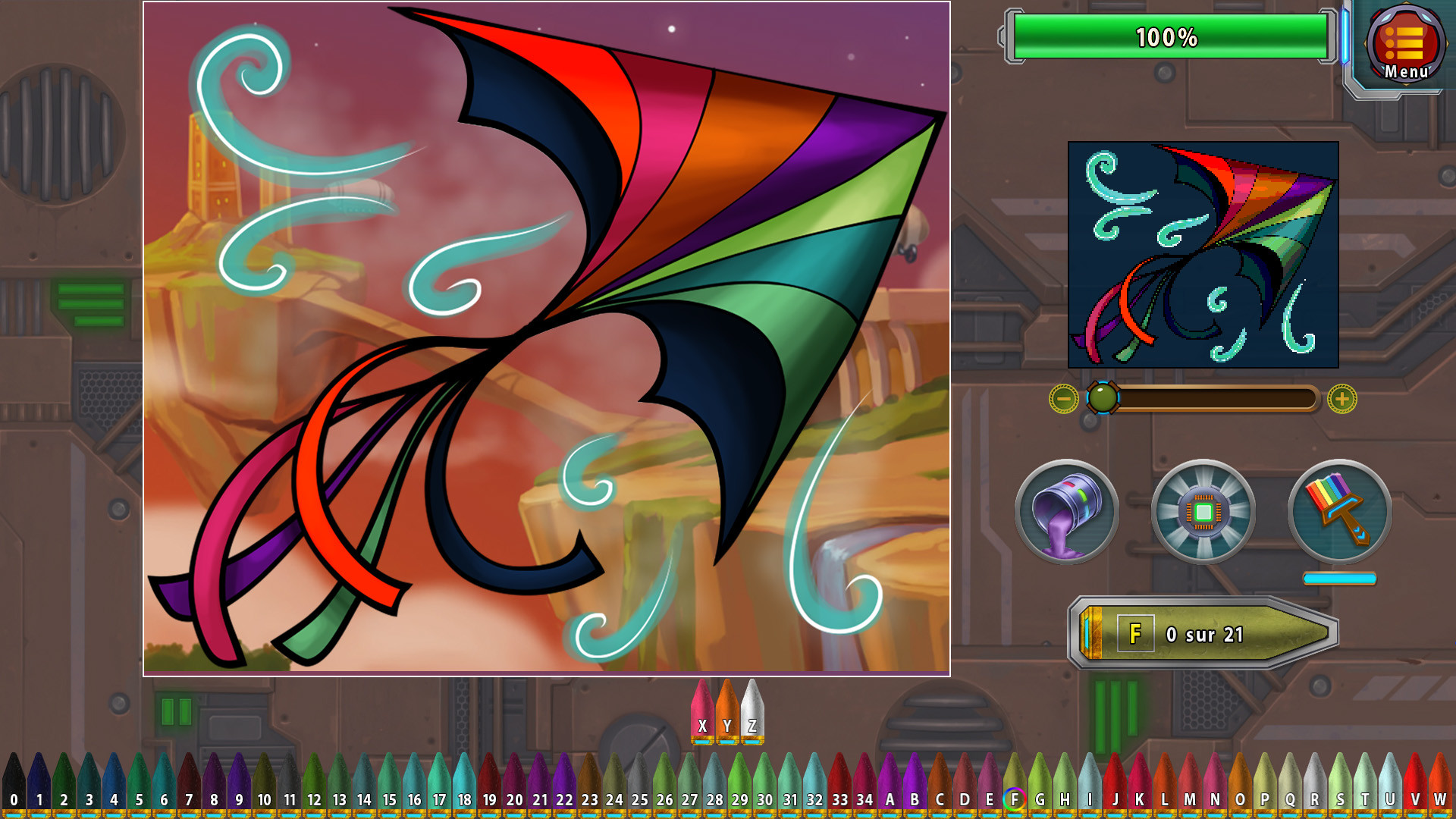 Paint By Numbers - Volartum Planet #5