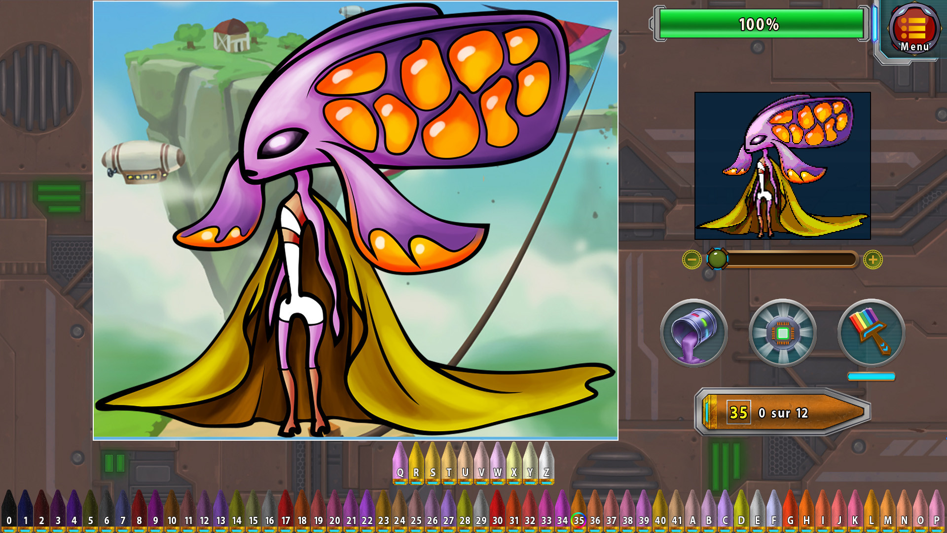 Paint By Numbers - Volartum Planet #3