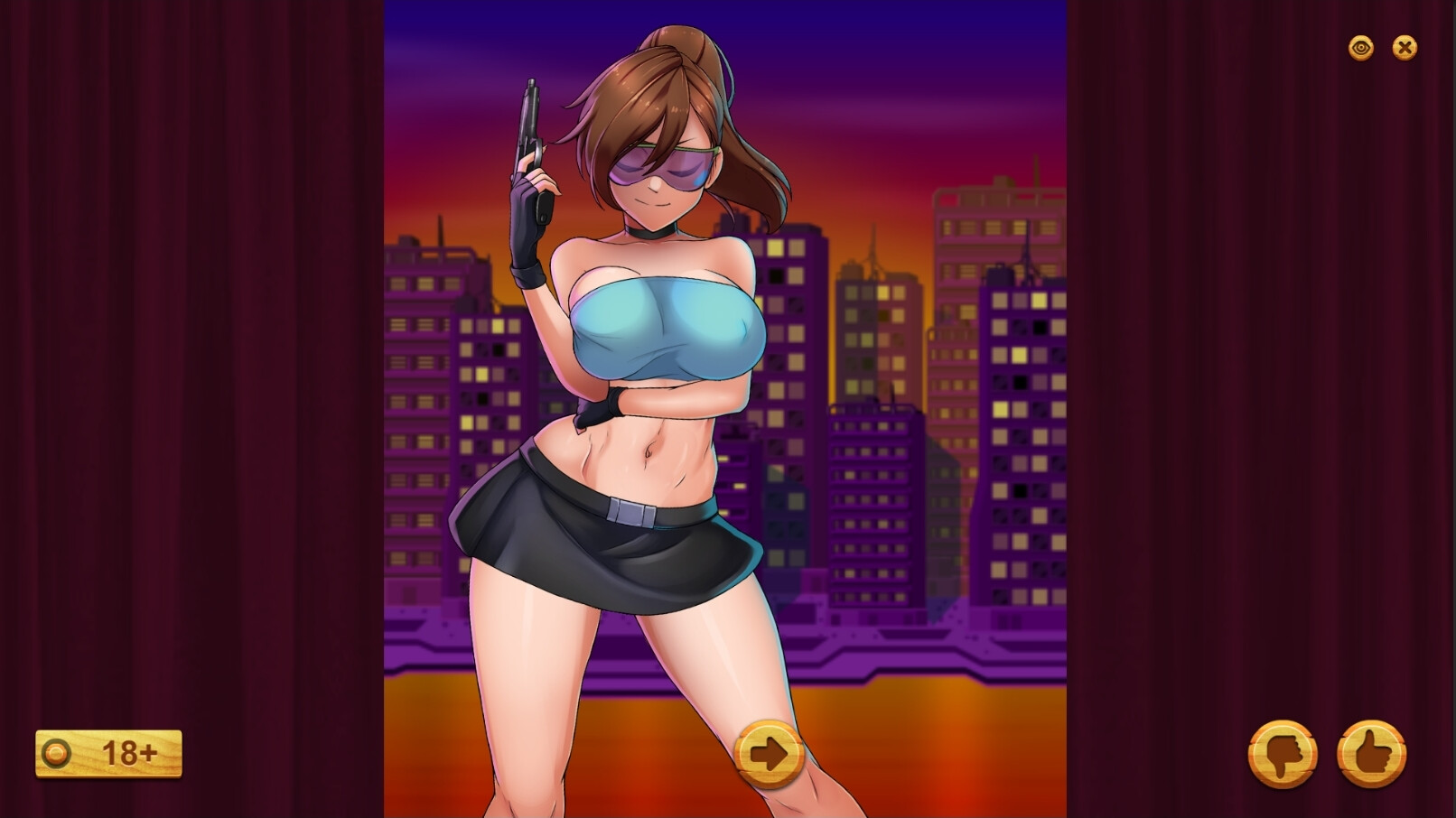 BLACKJACK and WAIFUS Hentai Version #7