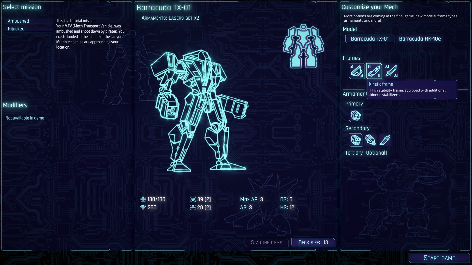 Jupiter Moons: Mecha Demo #4