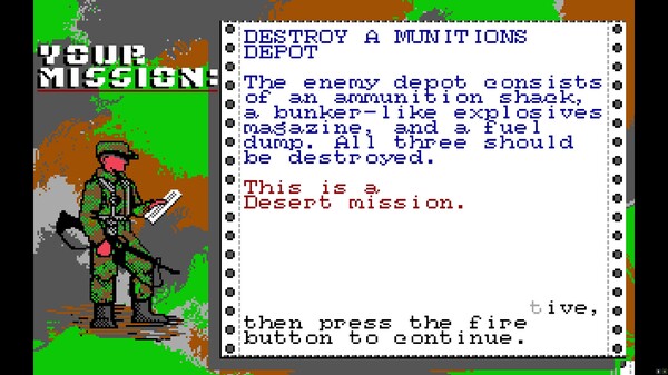 Скриншот из Airborne Ranger Скриншот из Airborne Ranger