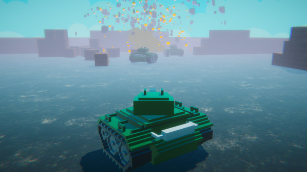Скриншот из Tank Battle Royale