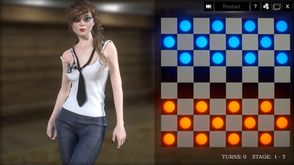 3D Hentai Checkers - Additional Girls 3