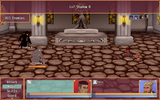 скриншот Burning Horns: A Bara Isekai JRPG 3