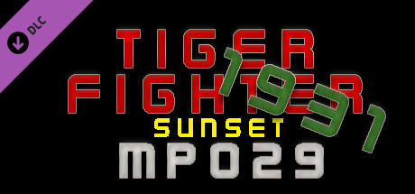 Tiger Fighter 1931 Sunset MP029 banner image