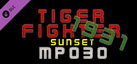 tiger fighter 1931 sunset mp030 vertical card thumbnail